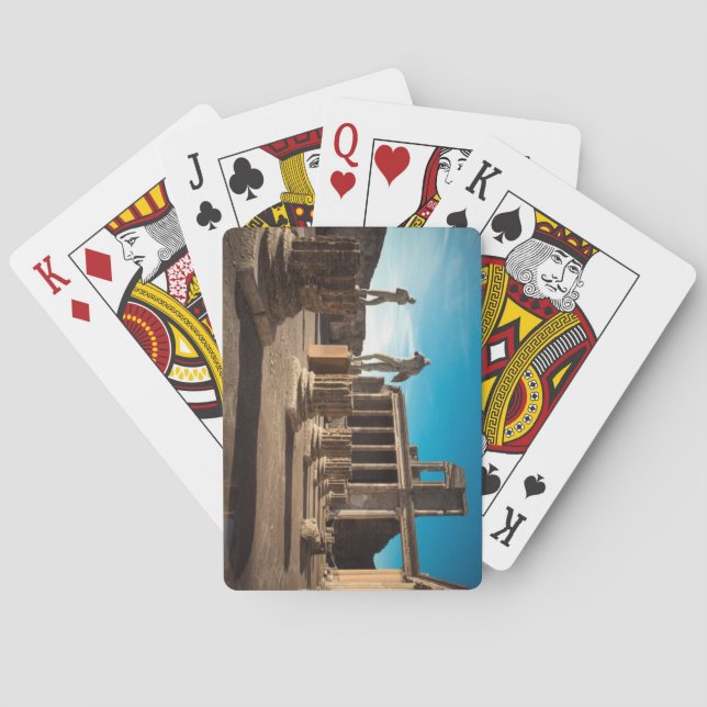 Ruins of Pompeii Playing Cards (Back)