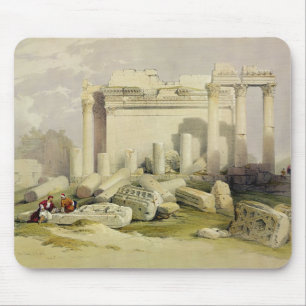 Ruins of the Eastern Portico of the Temple of Baal Mouse Pad