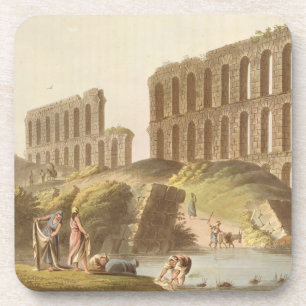 Ruins of the Grand Aqueduct of Ancient Carthage, p Coaster