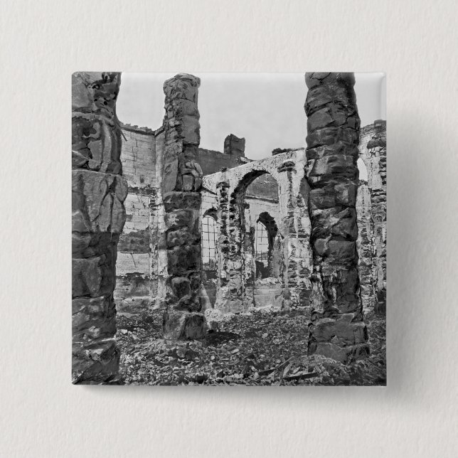 Ruins of the Storehouse 2 Inch Square Button (Front)