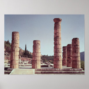 Ruins of the Temple of Apollo Poster