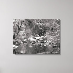 Ruisseau de Sabino Canyon Toile Deux Panneaux Hive
