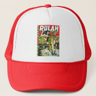 Rulah-Vintage Comic Book Trucker Hat