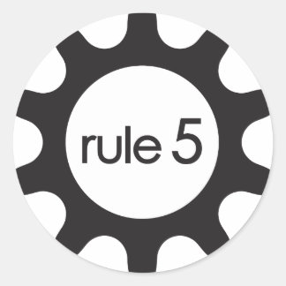 Rule5 Icon Sticker