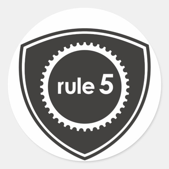 Rule5 Shield Stickers