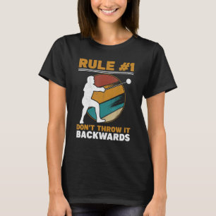 Rule 1 Don't Throw It Backwards Throwing Hammer Th T-Shirt
