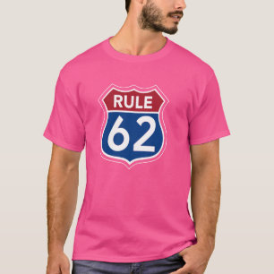 RULE 62 Alcoholics AA Anonymous Living In Sobriety T-Shirt