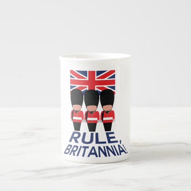 Rule Britannia Bone China Mug (Front)