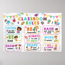 Rule Classroom Poster