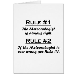 Rule Meteorologist