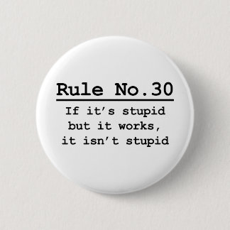 Rule No. 30 2 Inch Round Button