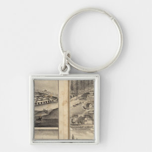 Rule Ranch Old Fort Ross Meeker Bros Keychain