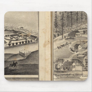 Rule Ranch Old Fort Ross Meeker Bros Mouse Pad