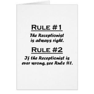 Rule Recptionist