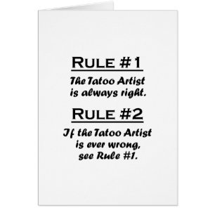Rule Tatoo Artist