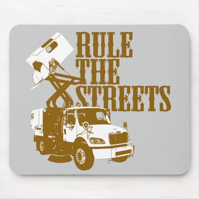 Rule The Streets Mouse Pad (Front)
