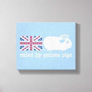 Ruled by Guinea Pigs Canvas Print