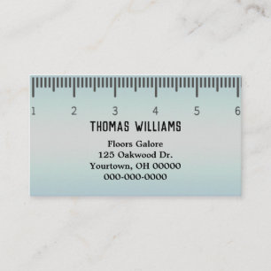 ruler graphic for business card