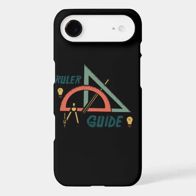 Ruler Guide, High School Case-Mate iPhone Case (Back)