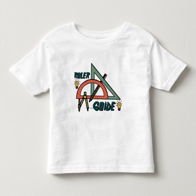 Ruler Guide, High School Toddler T-shirt (Front)