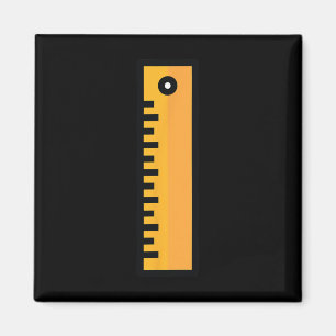 Ruler Halloween Costume For Teachers Students Magnet