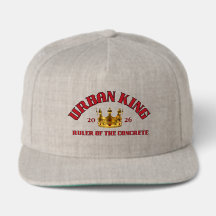 RULER OF THE CONCRETE URBAN KING MEN'S GREY 
