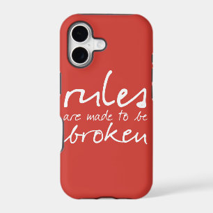 Rules Are Made To Be Broken iPhone 5/5S Case