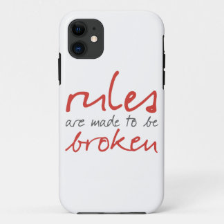Rules Are Made To Be Broken iPhone 5/5S Case