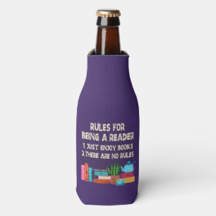 Rules For Being A Reader Bottle Cooler