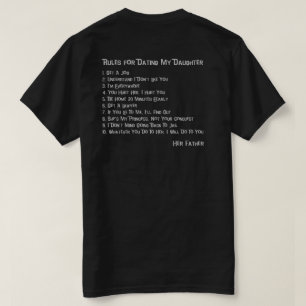 Rules for Dating My Daughter T-Shirt