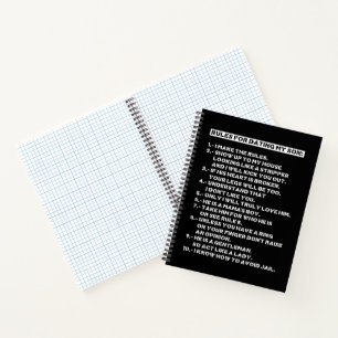 Rules for dating my son notebook
