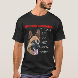   Rules For The Owner Of A German Shepherd  T-Shirt
