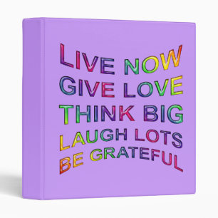 Rules Of Life Binder