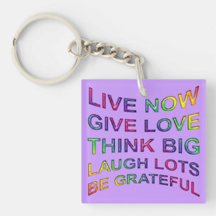 Rules Of Life Keychain