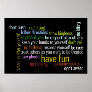 Rules of the House Poster