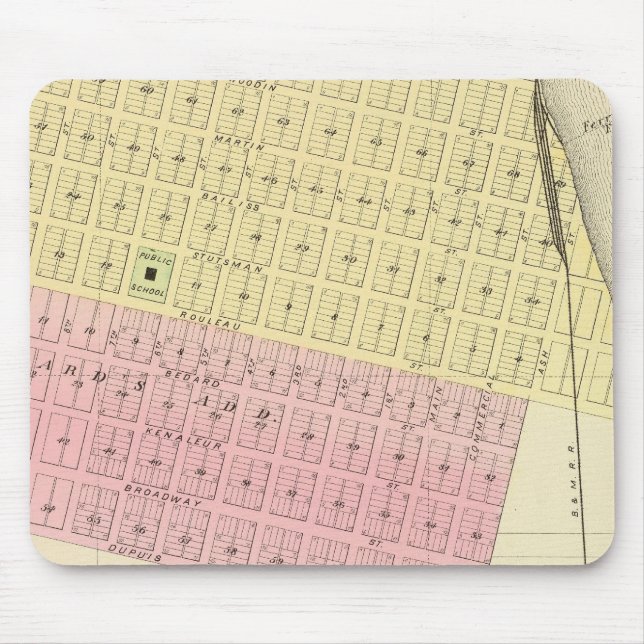 Rulo, Nebraska Mouse Pad (Front)