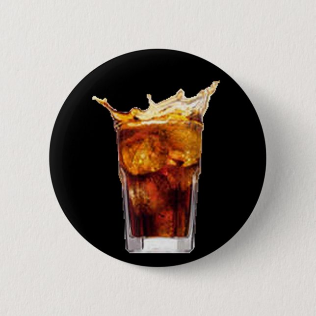 Rum & Cola Button (Front)