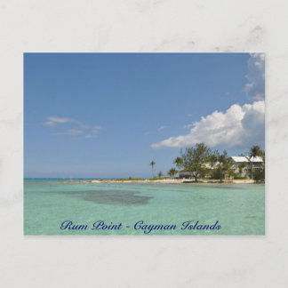 Rum Point - Cayman Islands Postcard