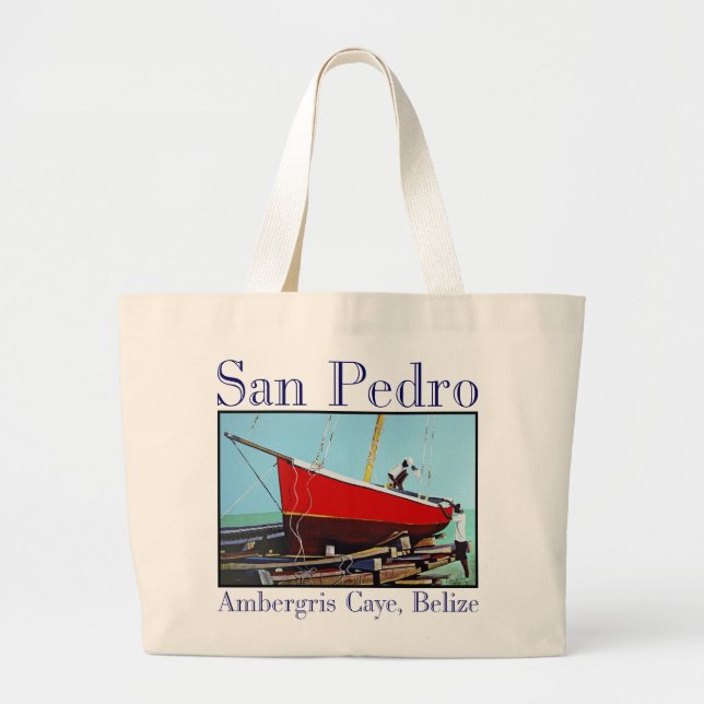 Rum Punch Large Tote Bag (Front)