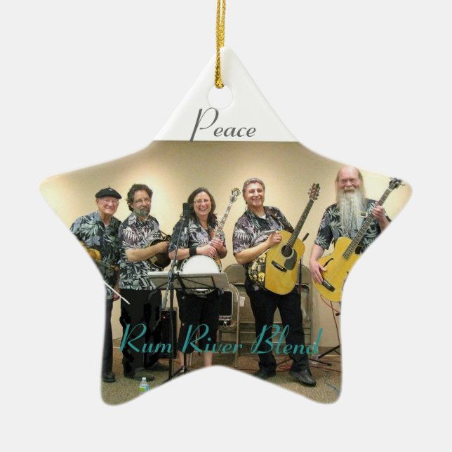 Rum River Blend 2010 Ceramic Ornament (Front)