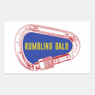 Rumbling Bald Climbing Carabiner Sticker