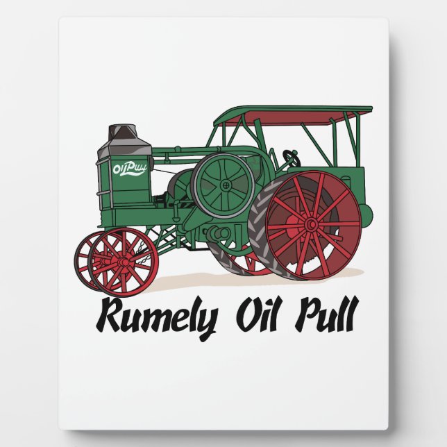 Rumely Oil Pull Tractor Plaque (Front)