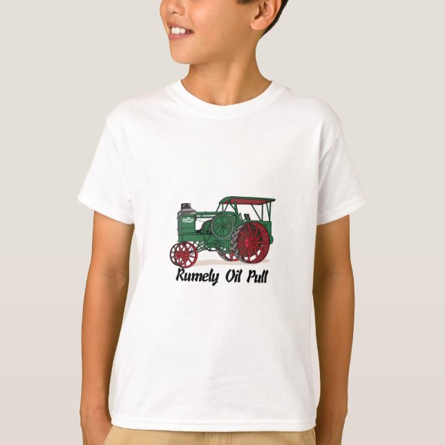 Rumely Oil Pull Tractor T-Shirt (Front)