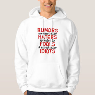 RUMEURS ~ Hoody / TRUISME Sweat - shirt à capuche