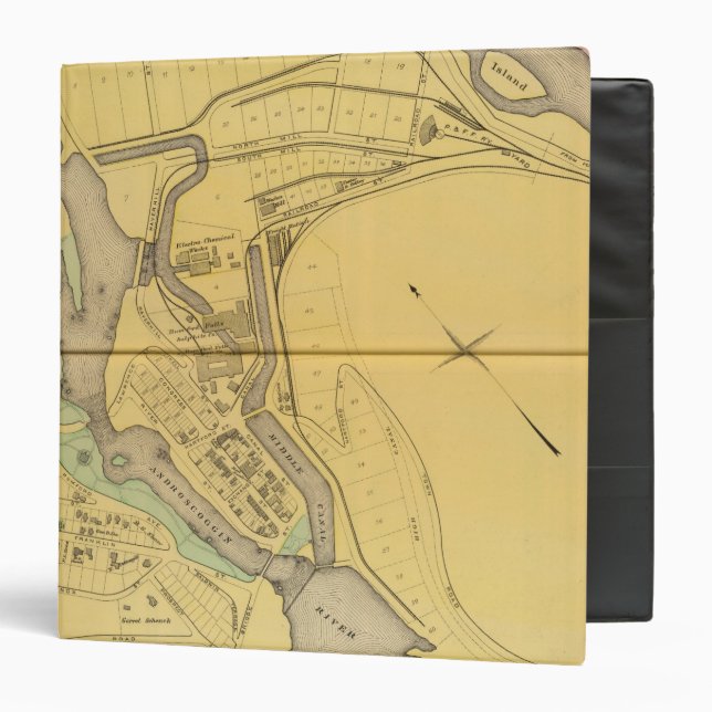 Rumford Falls, Maine Binder (Front/Inside)