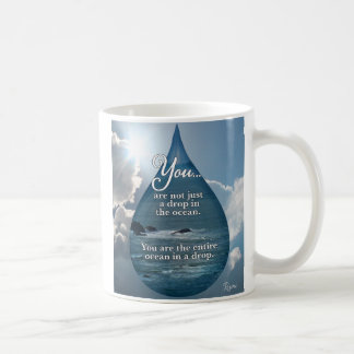 Rumi ~ Drop in the Ocean Coffee Mug