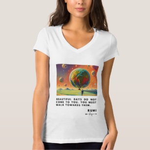 RUMI PEACEFUL QUOTE T-Shirt