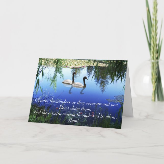 Rumi The wonders Card (Front)