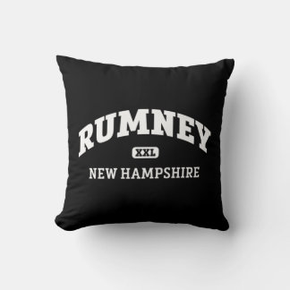 Rumney College Style Rock Climbing Area Design  4 Throw Pillow