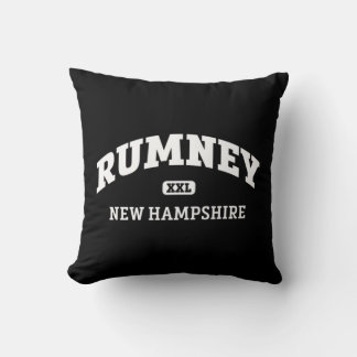 Rumney College Style Rock Climbing Area Design 6 Throw Pillow
